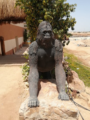 Voll möbliertes Studio mit Meerblick in Hurghada